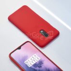 Coque en silicone d'origine 1+ 7 روج لOneplus7 - الصورة 2