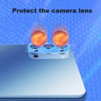 Anneau de Protection d'objectif d'appareil photo pour RENO4, placage en aluminium – Image 3