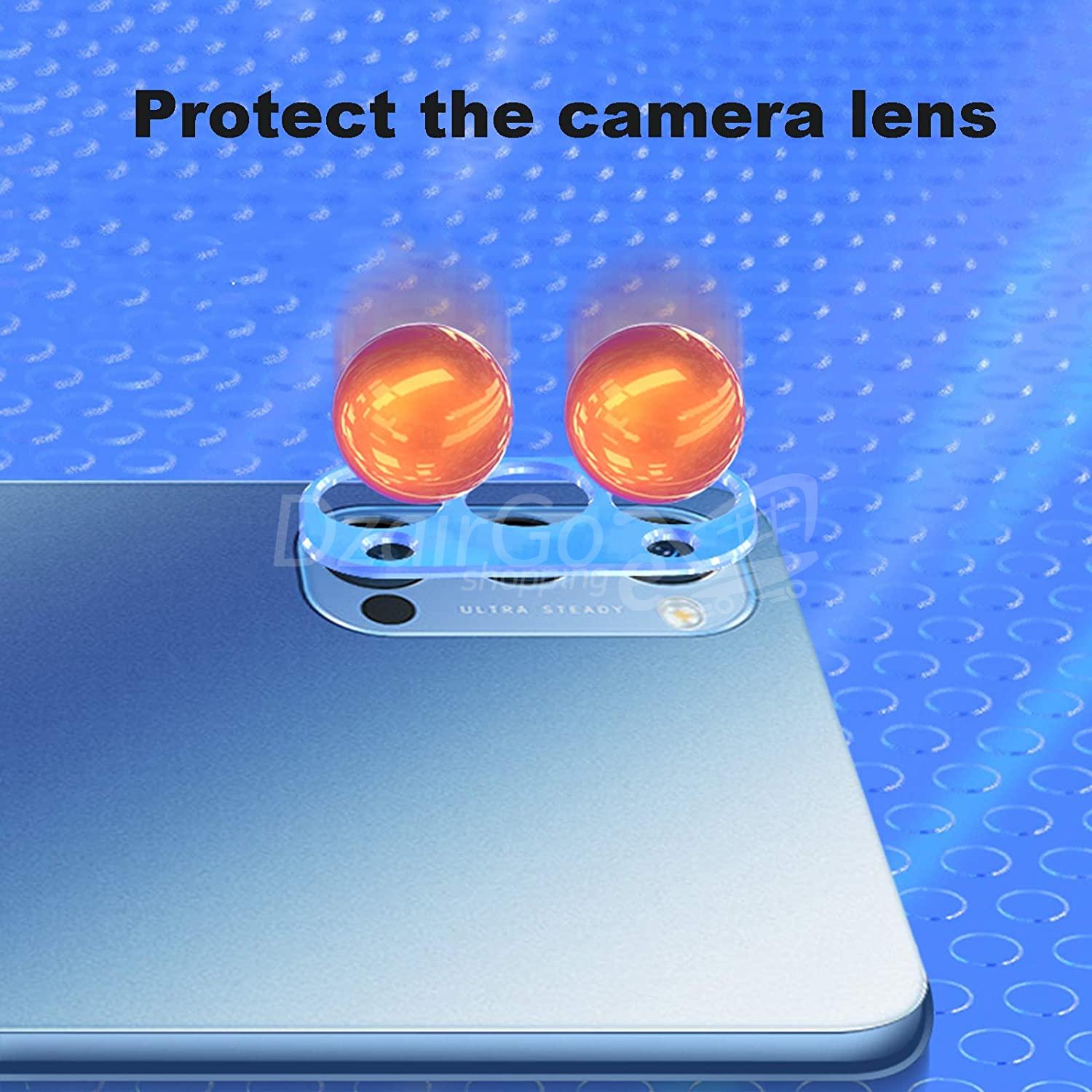 71kCnBgIkSL._AC_SL1500_.jpgطلاء الألمنيوم Anneau de Protection d'objectif d'appareil photo pour RENO4, placage en aluminium - الصورة 3