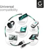 كابل OTG متوافق مع الهواتف الذكية والأجهزة اللوحية والكمبيوتر المحمول - الصورة 2