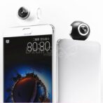 720 360 degrés caméra panoramique VR caméra HD 12m photo,vidéo double grand Angle lentille en temps réel couture sans couture pour Smartphone Android – Image 2