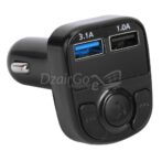 شاحن السيارة ,مشغل اف ام للسيارة يعمل بالبلوتوث ، جهاز تعديل اف ام MP3 ، شاحن يو اس بي سريع