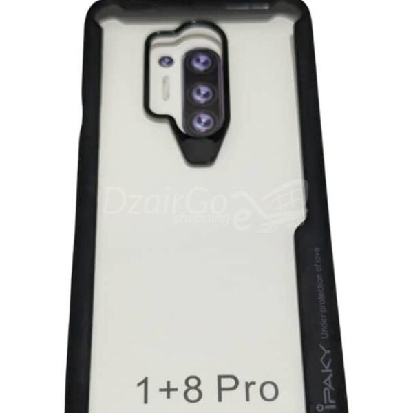 Coque/ Étui arrière pour 1+8 PRO OnePlus 8 PRO Nord ipaky PC + TPU Ultra-T Transparent Clear Bumper Cover