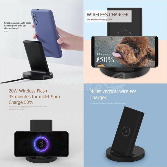 8-1.jpgاحن Xiaomi اللاسلكي العمودي بقدرة 20 وات كحد أقصى مع حامل آمن متعدد متوافق مع شحن الفلاش Qi Xiaomi Chargeur sans fil vertical 20W Max avec flash charge Qi Compatible Multiple Safe Stand - الصورة 3