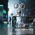 Verre trempé 9H pour Iphone 11 Protecteur d'écran de caméra CD anneau de caméra Protecteur d'objectif de caméra pour iphone11 – Image 5