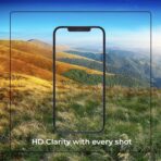 Secnered Glass 9 صباحًا لـ iPhone 11 Camera Screen Protector Cd Clame Camera Camera for iPhone for iPhone for iPhone 11 طليعة - الصورة 3