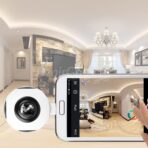 720 360 درجات الكاميرا البانورامية VR HD كاميرا 12M صورة,فيديو زاوية مزدوجة الزاوية في الوقت الحقيقي السلس السلس للهاتف الذكي Android - الصورة 4