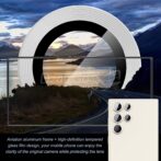 ⁦عدسة سامسونج جالاكسي S23 الترا حماية للكاميرا الخلفية عدسة s23ultra⁩ - الصورة ⁦4⁩