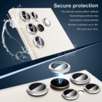 Objectif pour Samsung Galaxy S23 Ultra protection Caméra Arrière s23ultra lentille – Image 2