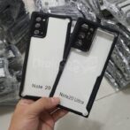 حافظة سيليكون أكريليك هجينة مقاومة للصدمات من نوت 20U IPAKY SAMSUNG Note حافظة شفافة 20 فائقة - الصورة 3