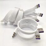 câble huawei USB de Type C 5A, Super données, ligne violet ORIGINAL huawei – Image 2
