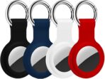 Etui Airtag في السيليكون, 1 قطعة, حافظة حماية لجهاز Airtag Apple Airtag 2021, غطاء حماية لجهاز تعقب GPS للمفاتيح