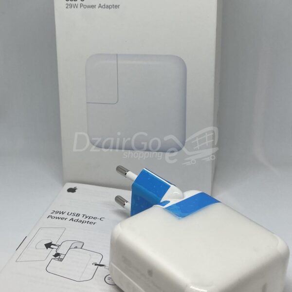 Chargeur pour Apple 29W MacBook A1534 A1540 et iPad /iphone / Adaptateur Secteur 14.5V 2.0A 29W Type-C