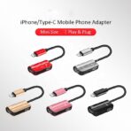 Adaptateur de charge Apple Dual Lightning 2 en 1 pour iPhone – Image 2