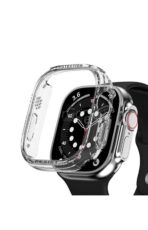 Coque avec Protecteur d'Ecran 49MM pour Apple Watch Ultra Transparent. smartwatch /montre connectée