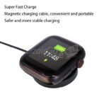 سلسلة كابل شاحن الساعات الذكية 6 شحن لاسلكي احترافي 2 دبابيس. ساعة ذكية/ساعة متصلة - الصورة 2