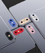 ⁦حماية عدسة الكاميرا لجهاز iPhone X XS طلاء الألومنيوم⁩ - الصورة ⁦3⁩