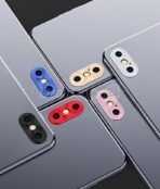 Anneau de Protection d'objectif d'appareil photo pour iPhone X XS placage en aluminium – Image 4