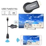 ⁦M9 + Chromecast - M9 Plus TV stick, 1080ص, خلوي, récepteur Dongle d'affichage WiFi, مرآة إزكاست البث, HDMI متوافق, جوجل⁩ - الصورة ⁦3⁩