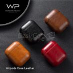 Étui pour AirPods 1/2/APPLE / HOCO W02+/EW01+/ES39/ES49/03PRO/ECT,, écouteurs Bluetooth sans fil en cuir véritable – Image 2