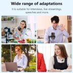 BOYA BY-M1 PRO II mini-Microphone Lavalier à Clip, 3.5mm, Radio filaire TRRS, ancre pour diffusion en direct ,a cravate – Image 3