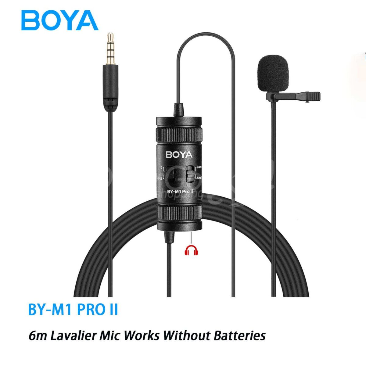 BOYA BY M1 PRO II mini Microphone Lavalier Clip 3 5mm Radio filaire TRRS ancre pour 1.jpg Q90 1