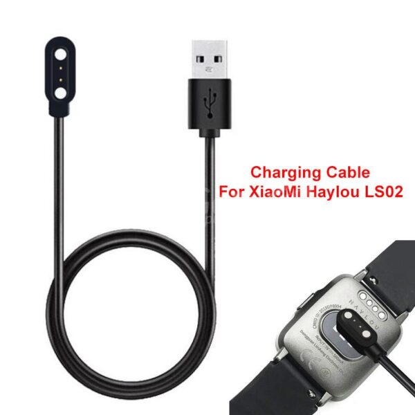 Câble de charge magnétique pour montre intelligente Smart watch  Haylou LS02. smartwatch /montre connectée