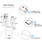 Samsung Micro USB 1M Data Fast Charging Cable Samsung Galaxy 2A – Image 3