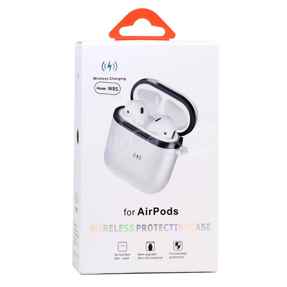 CASE2-4.jpg Etuis AirPods Housse de protection sans fil en silicone dur pour Airpods – Image 1