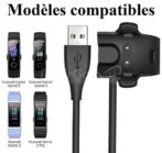 ⁦سوار هواوي هونور الأصلي من Chargeur 4/5 يشحن أيضًا سوار Huawei 3 الموالية / الفرقة 3 / الفرقة 2 Pro Chargeur Base Universele Huawei Honor Smart band Huawei ,ساعة هونر الذكية الذكية⁩ - الصورة ⁦2⁩