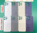 Coque arrière 14PRO MAX mate avec objectif d'appareil photo, Film de protection souple pour iPhone 14 PRO MAX – Image 2