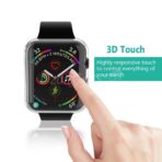 Coque avec Protecteur d'Ecran 38MM pour Apple Watch Transparent TPU. smartwatch /montre connectée – Image 4