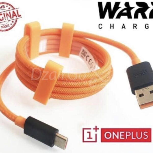 كابل وان بلس الأصلي USB-C Warp Charge بقوة 30 وات