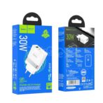 chargour hoco ural "tops n21 peeped" منفذ مزدوج PD30W + QC3.0 الاتحاد الأوروبي