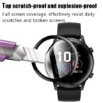 Film de protection 3D en fibre de verre souple ceramic , pour Huawei Honor Magic Watch 2 42MM , protecteur d'écran complet, montre intelligente. smartwatch /montre connectée – Image 2