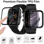 Film de protection d'écran en Tpu pour Amazfit GTS 2 /GTS / gts 2e, couverture complète 3D, souple, incurvé, HD, transparent