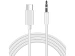 Câble adaptateur audioTYPE C vers AUX 3,5 (1 boîte) auto/ iPad/ MacBook