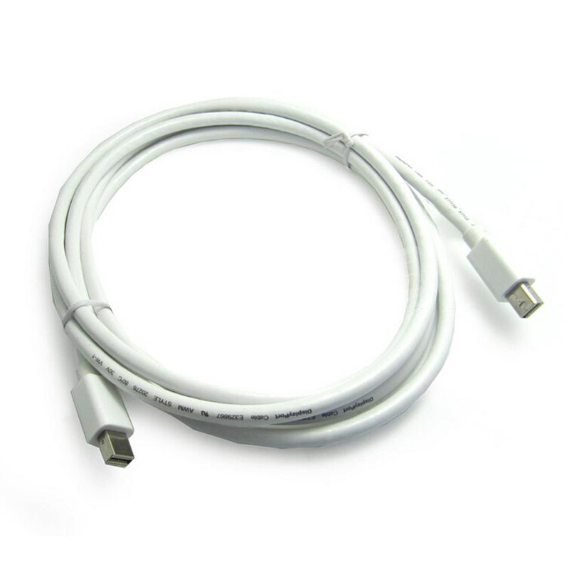 GuSuo-Mini-Display-Port-DP-Male-to-Mini-DP-Male-M-M-Thunderbolt-adapter-Cable-1.jpg Cable Mini Displayport 1.2 to Mini Displayport 1.2 M/M – Image 4