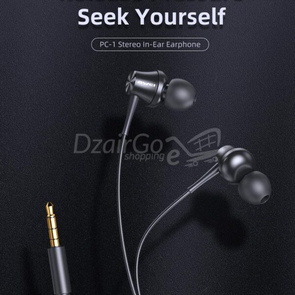 سماعات أذن سلكية ستيريو من Awei PC-1
