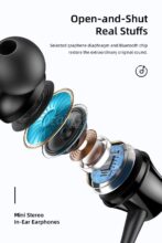 ⁦سماعات أذن سلكية ستيريو من Awei PC-1⁩ - الصورة ⁦2⁩