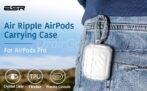 ⁦جراب AIRPOD PRO غطاء واقٍ شفاف من مادة البولي يوريثان الحراري مع سلسلة مفاتيح لعلبة AirPods جراب تموج الهواء لحالة AirPods Pro⁩ - الصورة ⁦2⁩