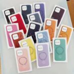 Étui arrière Magsafe en cuir de qualité supérieure pour iphone 14 PRO MAX – Image 4