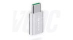 Adaptateur Micro USB vers Type-C officiel d'origine OPPO (DL135) - Argent – Image 2
