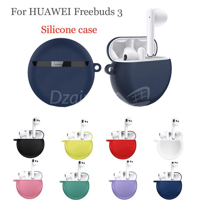 H562bff91b4174d698a4d0aba6e09005b5.jpg_640x640Q90.jpgء حماية من السيليكون ملحقات سماعات بلوتوث لاسلكية لهاتف هواوي Freebuds Pour Huawei Freebuds3 Housse Housse De Protection En Silicone Sans Fil Bluetooth Écouteur Accessoires Pour Huawei Freebuds 3 - الصورة 3