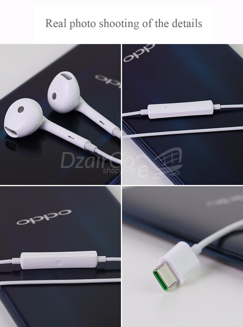 H567b6975ea2645cb9e7adbb4a59daff87-1.jpg Ecouteurs d'origine Oppo R17 type C - الصورة 2