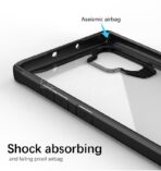 حافظة سيليكون أكريليك هجينة مقاومة للصدمات من نوت 10، حافظة شفافة من IPAKY SAMSUNG Note 10 - الصورة 2