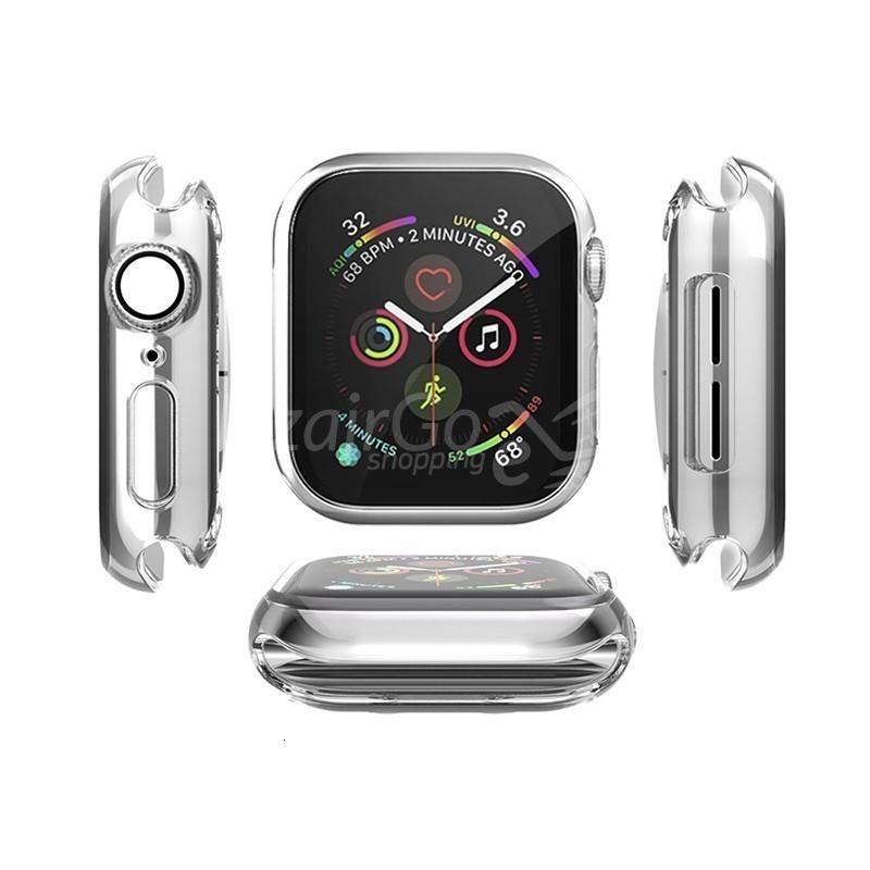 H630b2ffeed8c4287ad1c416f2549fe0eN-1.jpg Coque avec Protecteur d'Ecran 38MM pour Apple Watch Transparent TPU. smartwatch /montre connectée – Image 5