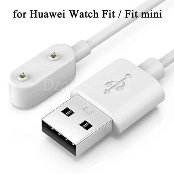 Câble de charge compatible avec Huawei Watch Fit 3/Fit 2/Fit/Fit New/Fit mini/Band 9/Band 8/Band 7/Band 6/Band 6 Pro, câble USB pour Honor Watch ES/Honor Band 6, station de charge