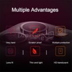 ⁦2فيلم تحويل EN1 WHITE لجهاز iPhone XS MAX 11PRO MAX تبادل آيفون وواقي خلفي في نفس الوقت⁩ - الصورة ⁦4⁩