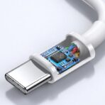 OPPO – câble Usb PD de Type C à charge rapide de 100CM, pour OPPO Super VOOC Reno 6 5 Pro Ace2 Find X3 X2 X K5 K9, 6,5a recuperation – Image 3